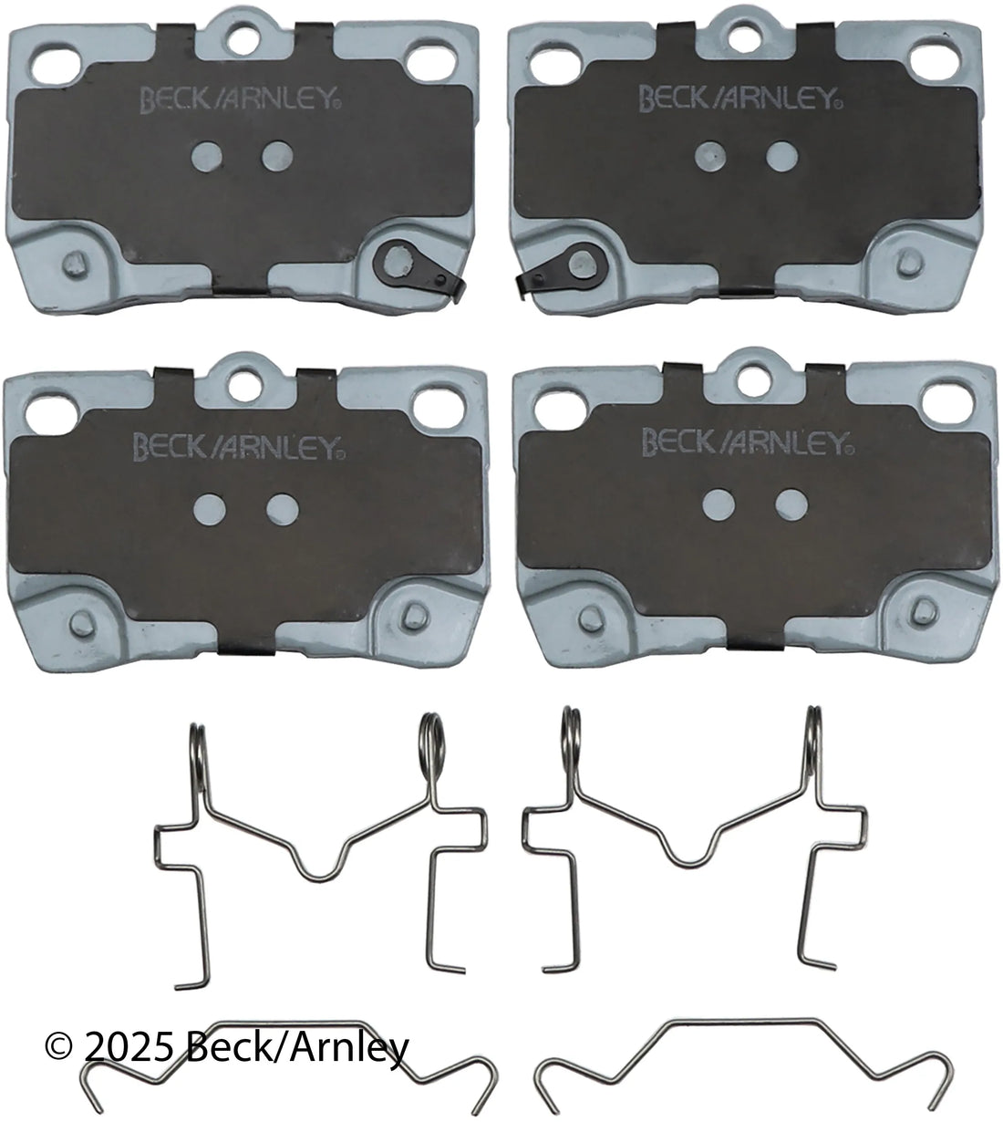 Beck/Arnley 085-6807 2006-2013 Lexus IS250 Disc Brake Pad Set