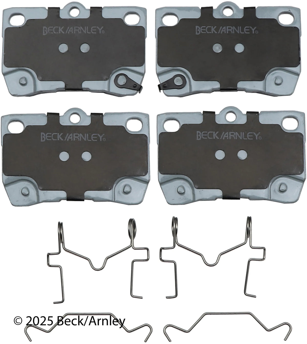 Beck/Arnley 085-6807 2006-2013 Lexus IS250 Disc Brake Pad Set