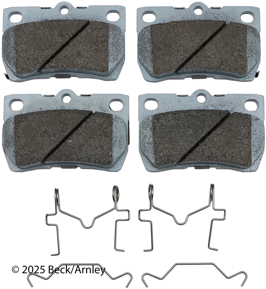Beck/Arnley 085-6807 2006-2013 Lexus IS250 Disc Brake Pad Set