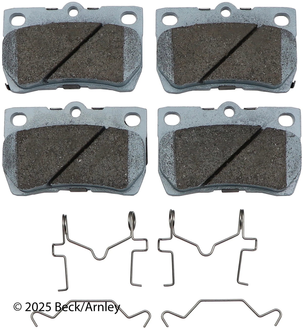 Beck/Arnley 085-6807 2006-2013 Lexus IS250 Disc Brake Pad Set