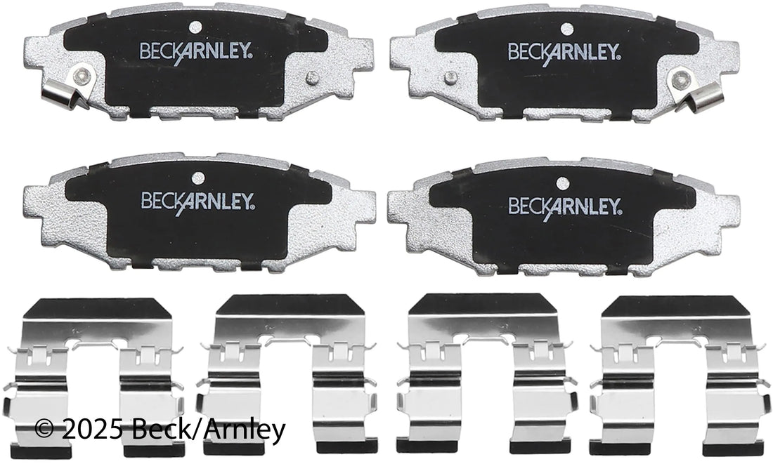 Beck/Arnley 085-6811 2016-2023 Subaru Crosstrek Disc Brake Pad Set