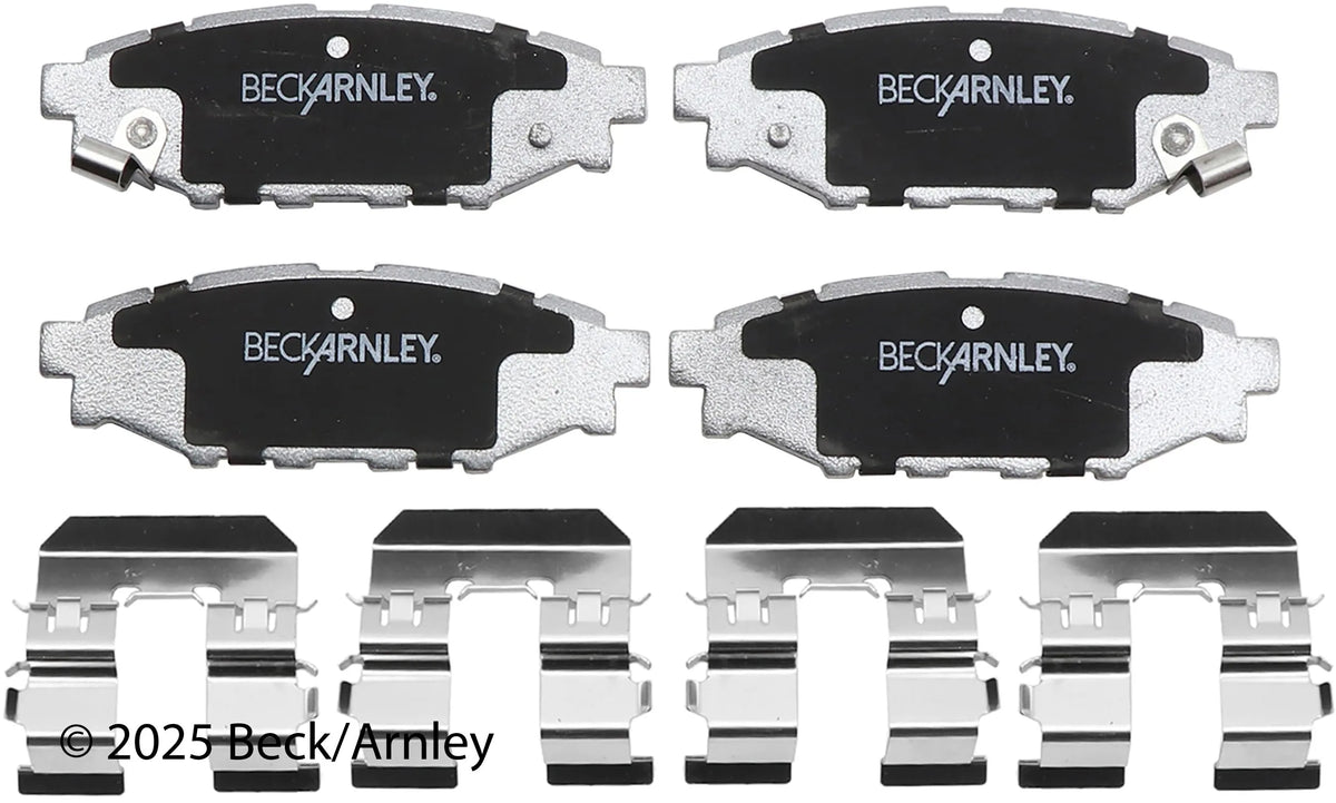 Beck/Arnley 085-6811 2016-2023 Subaru Crosstrek Disc Brake Pad Set