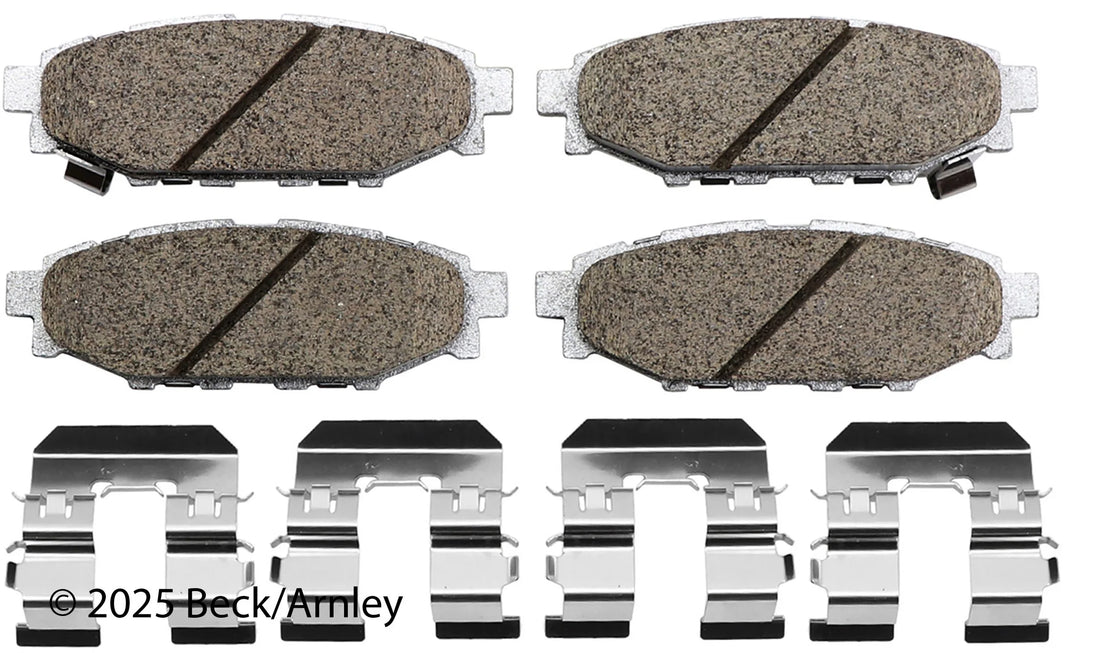 Beck/Arnley 085-6811 2016-2023 Subaru Crosstrek Disc Brake Pad Set