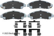 Beck/Arnley 085-6816 2007-2013 Acura MDX Disc Brake Pad Set