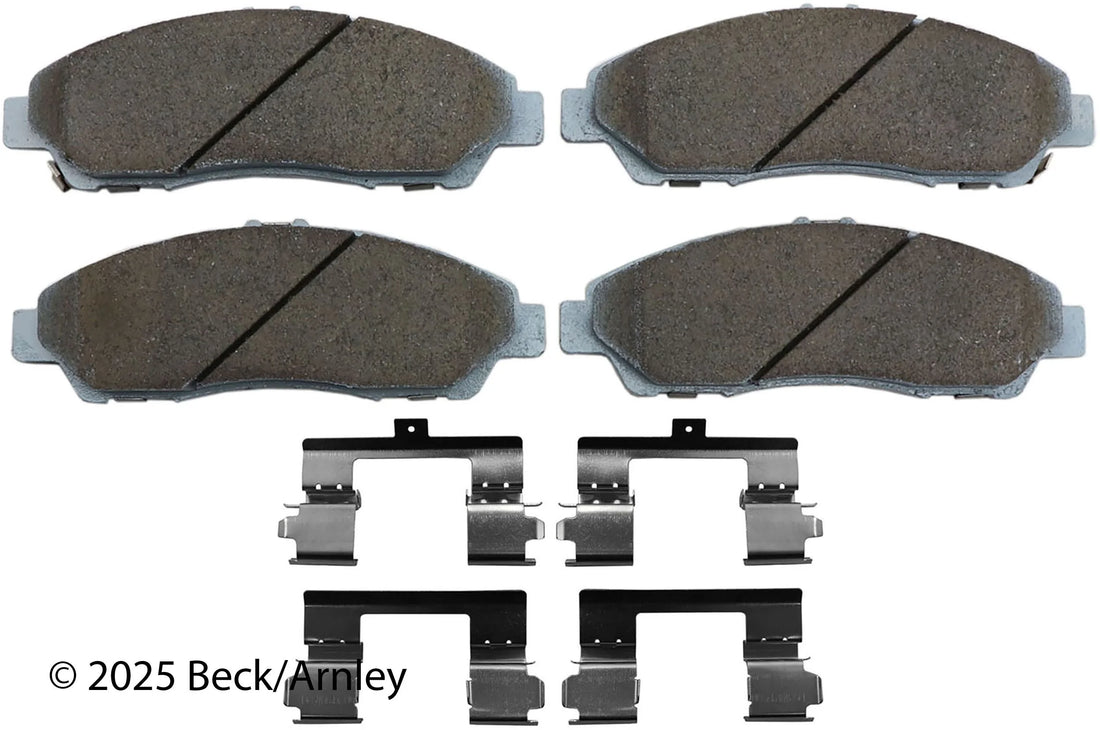 Beck/Arnley 085-6816 2007-2013 Acura MDX Disc Brake Pad Set