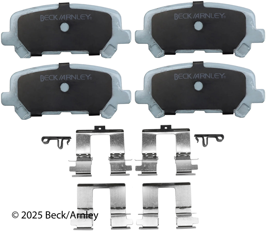 Beck/Arnley 085-6817 2011-2017 Honda Odyssey Disc Brake Pad Set