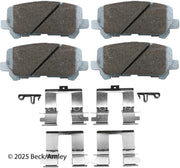 Beck/Arnley 085-6817 2011-2017 Honda Odyssey Disc Brake Pad Set