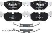 Beck/Arnley 085-6819 2013-2015 BMW X1 Disc Brake Pad Set
