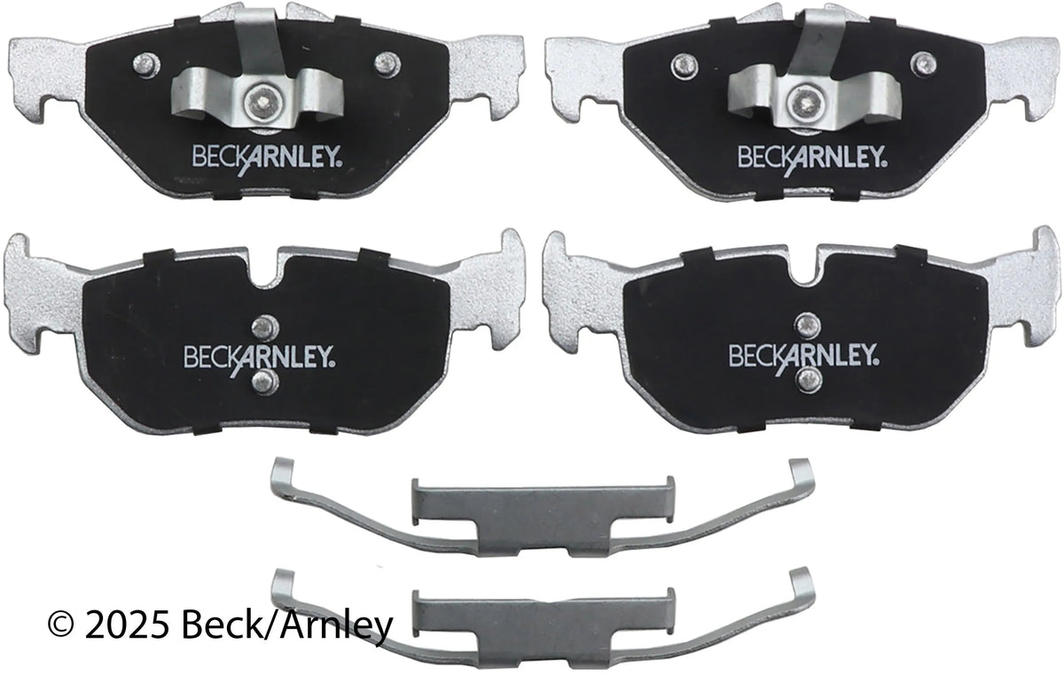 Beck/Arnley 085-6819 2013-2015 BMW X1 Disc Brake Pad Set