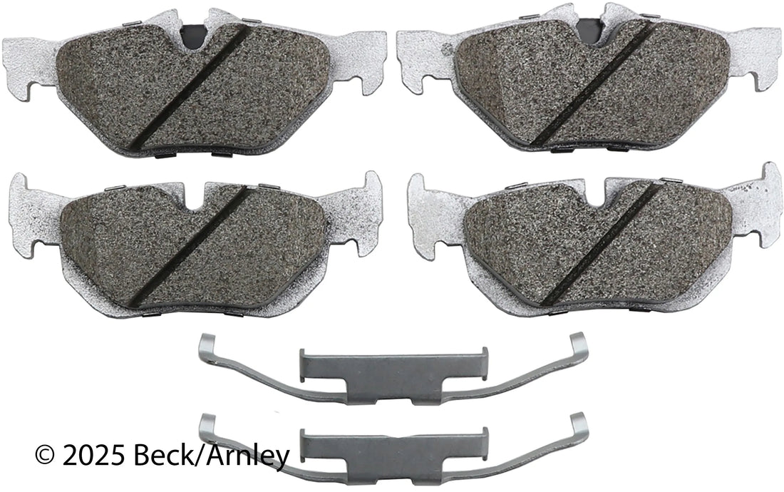 Beck/Arnley 085-6819 2013-2015 BMW X1 Disc Brake Pad Set