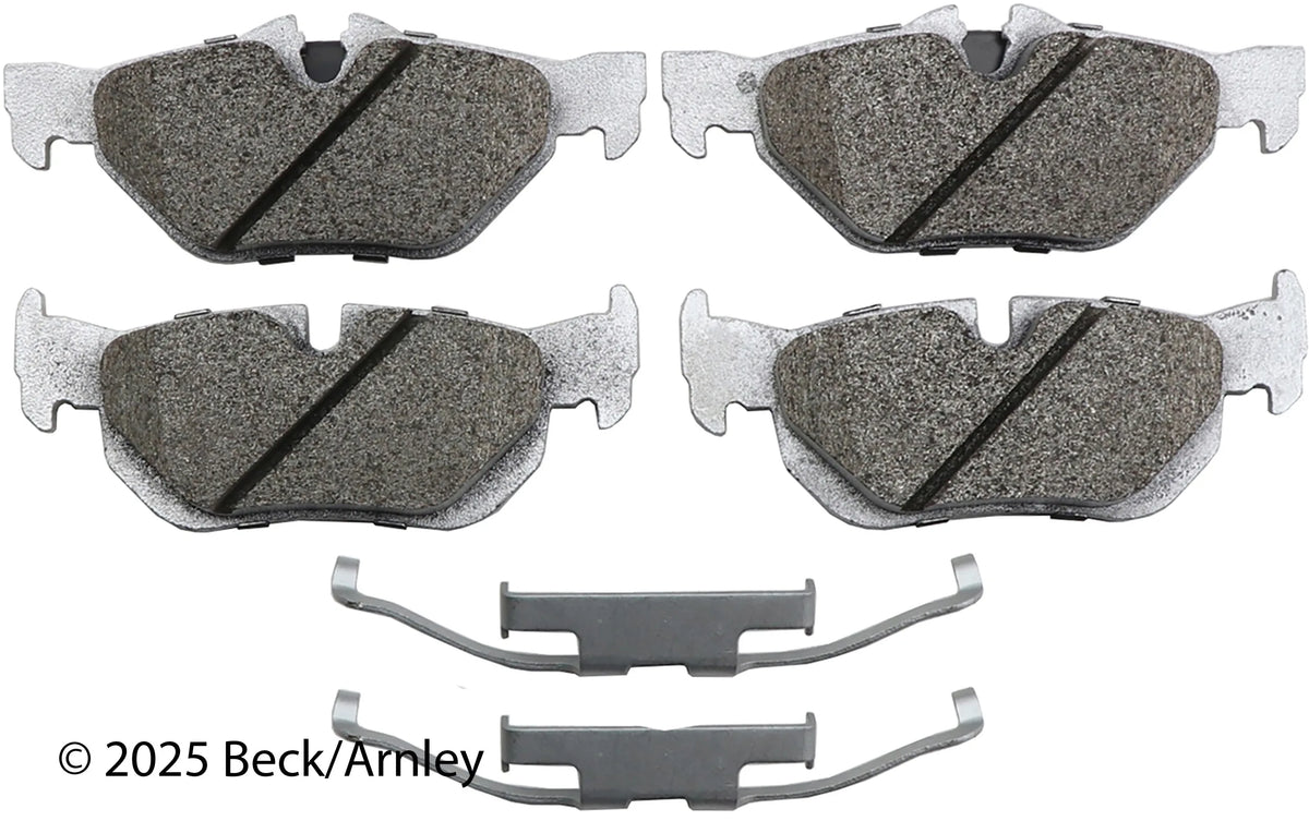 Beck/Arnley 085-6819 2013-2015 BMW X1 Disc Brake Pad Set