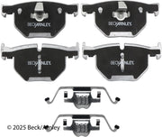 Beck/Arnley 085-6820 2010-2019 BMW X6 Disc Brake Pad Set