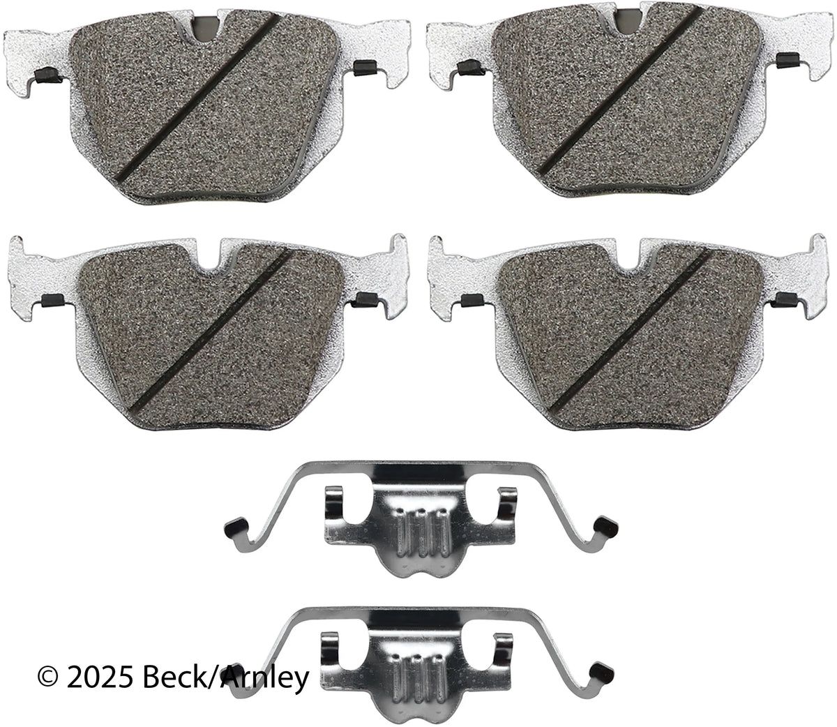 Beck/Arnley 085-6820 2010-2019 BMW X6 Disc Brake Pad Set