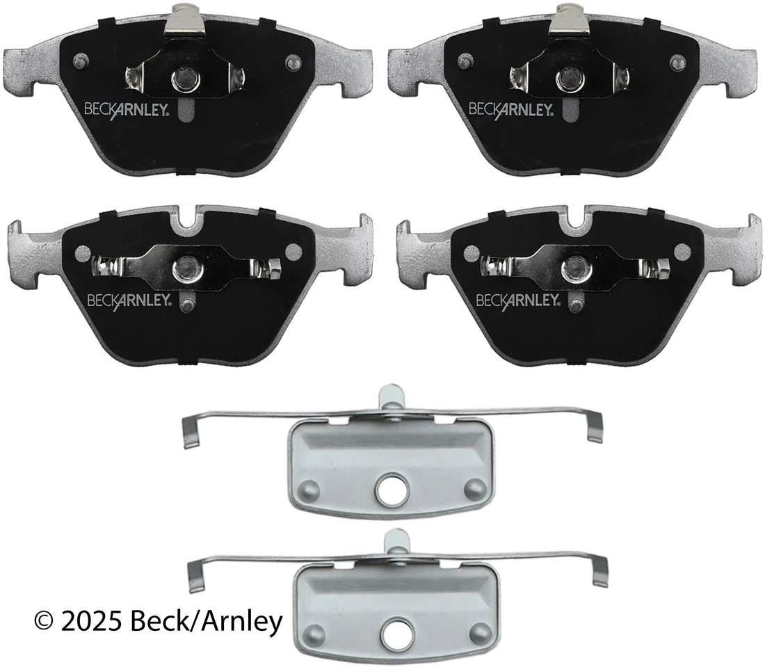 Beck/Arnley 085-6822 2013-2015 BMW X1 Disc Brake Pad Set