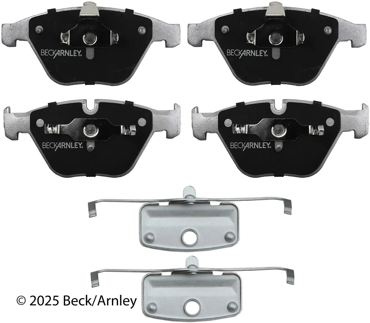 Beck/Arnley 085-6822 2013-2015 BMW X1 Disc Brake Pad Set