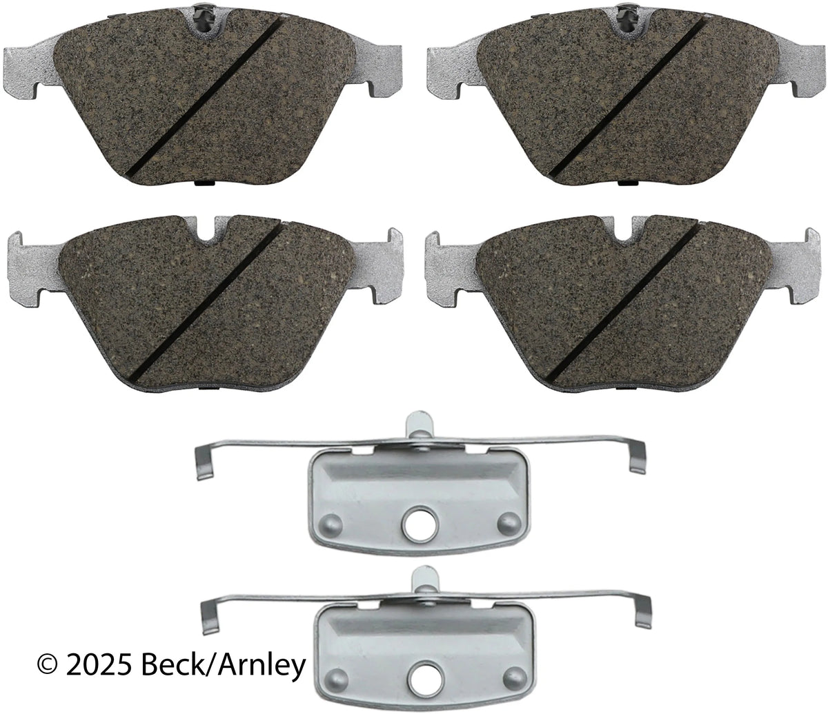Beck/Arnley 085-6822 2013-2015 BMW X1 Disc Brake Pad Set