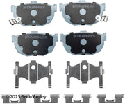 Beck/Arnley 085-6823 2005-2009 Kia Spectra Disc Brake Pad Set