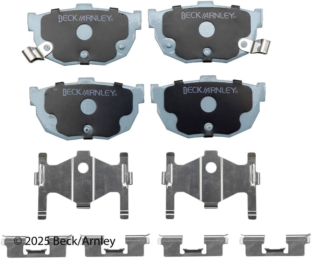 Beck/Arnley 085-6823 2005-2009 Kia Spectra Disc Brake Pad Set