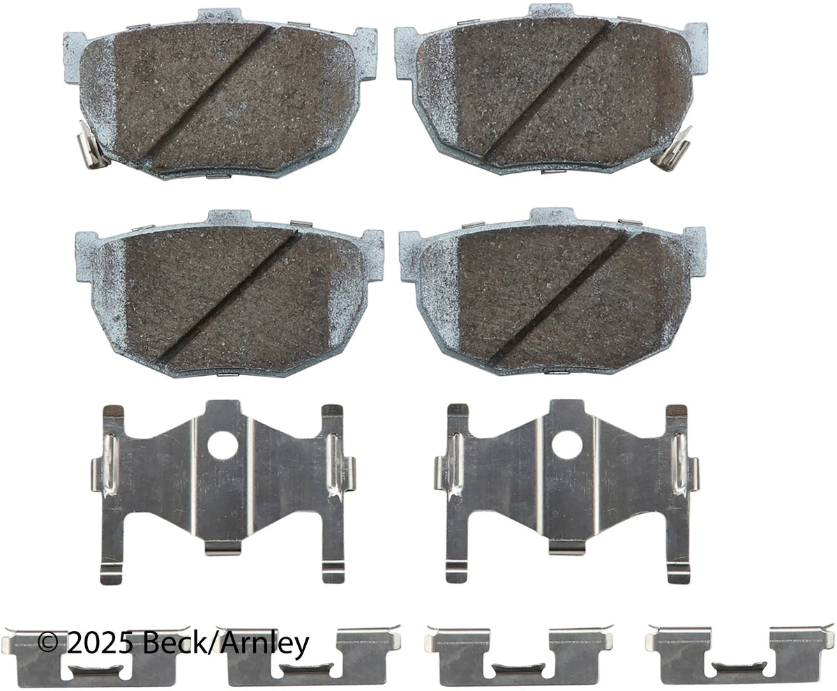Beck/Arnley 085-6823 2005-2009 Kia Spectra Disc Brake Pad Set