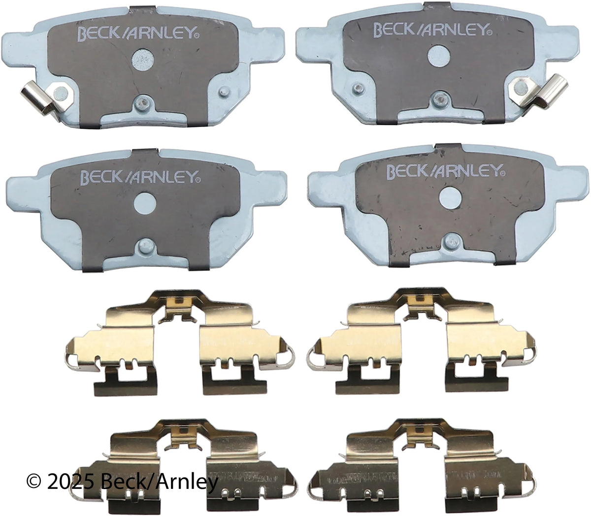 Beck/Arnley 085-6824 2019-2022 Toyota Prius Disc Brake Pad Set