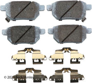 Beck/Arnley 085-6824 2019-2022 Toyota Prius Disc Brake Pad Set