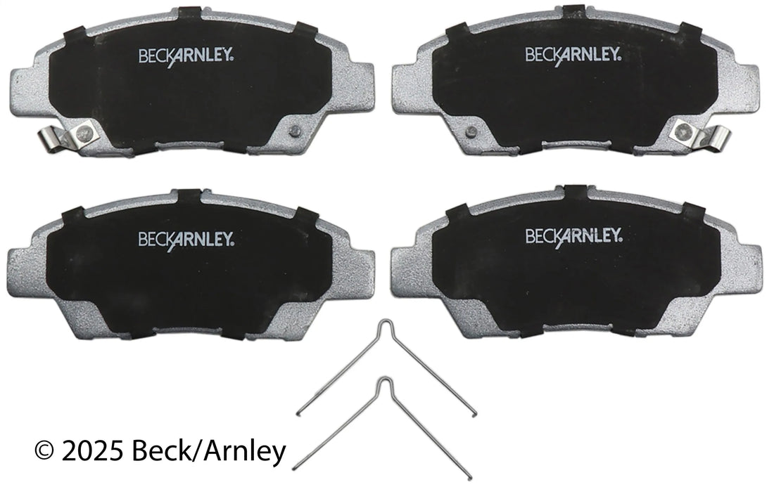 Beck/Arnley 085-6828 2011-2015 Honda CR-Z Disc Brake Pad Set