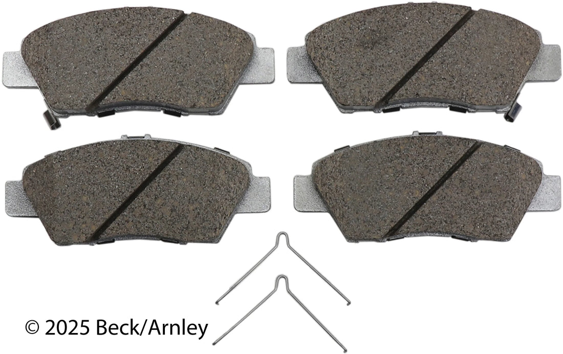 Beck/Arnley 085-6828 2011-2015 Honda CR-Z Disc Brake Pad Set