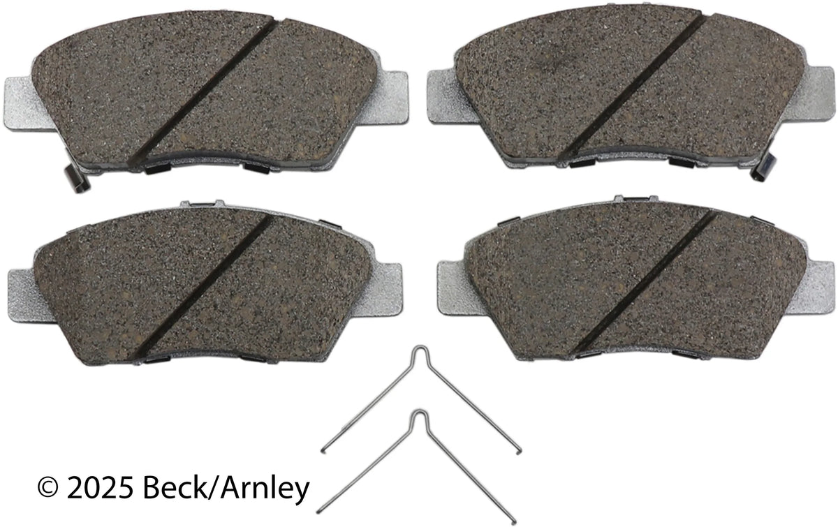 Beck/Arnley 085-6828 2011-2015 Honda CR-Z Disc Brake Pad Set