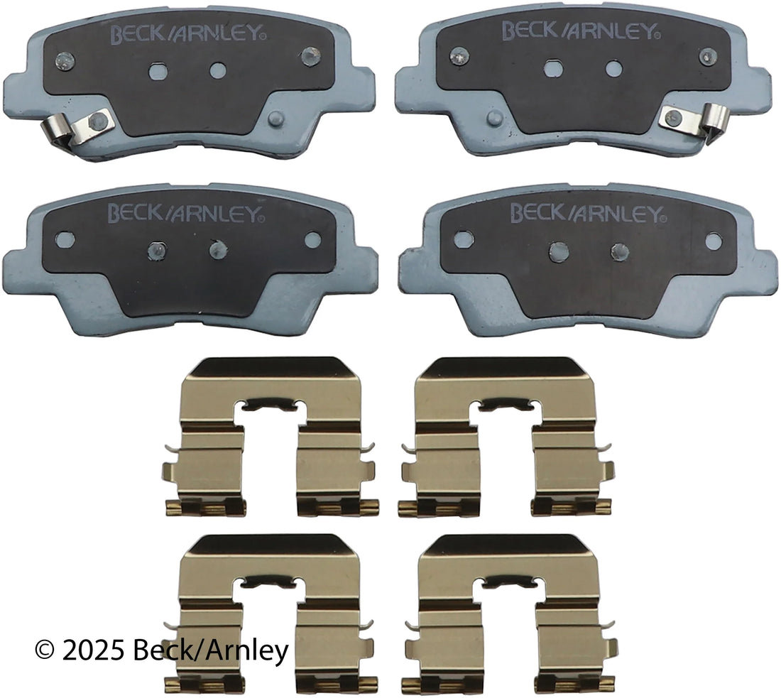 Beck/Arnley 085-6829 2010-2013 Kia Soul Disc Brake Pad Set