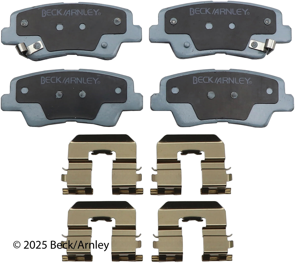 Beck/Arnley 085-6829 2010-2013 Kia Soul Disc Brake Pad Set