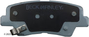 Beck/Arnley 085-6829 2010-2013 Kia Soul Disc Brake Pad Set