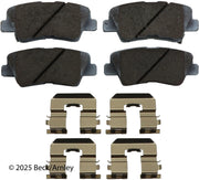 Beck/Arnley 085-6829 2010-2013 Kia Soul Disc Brake Pad Set