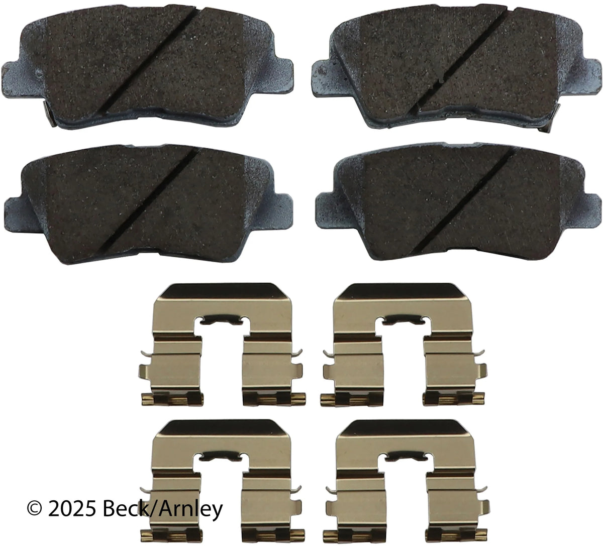 Beck/Arnley 085-6829 2010-2013 Kia Soul Disc Brake Pad Set