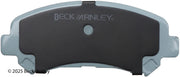 Beck/Arnley 085-6831 2009-2018 Nissan Maxima Disc Brake Pad Set