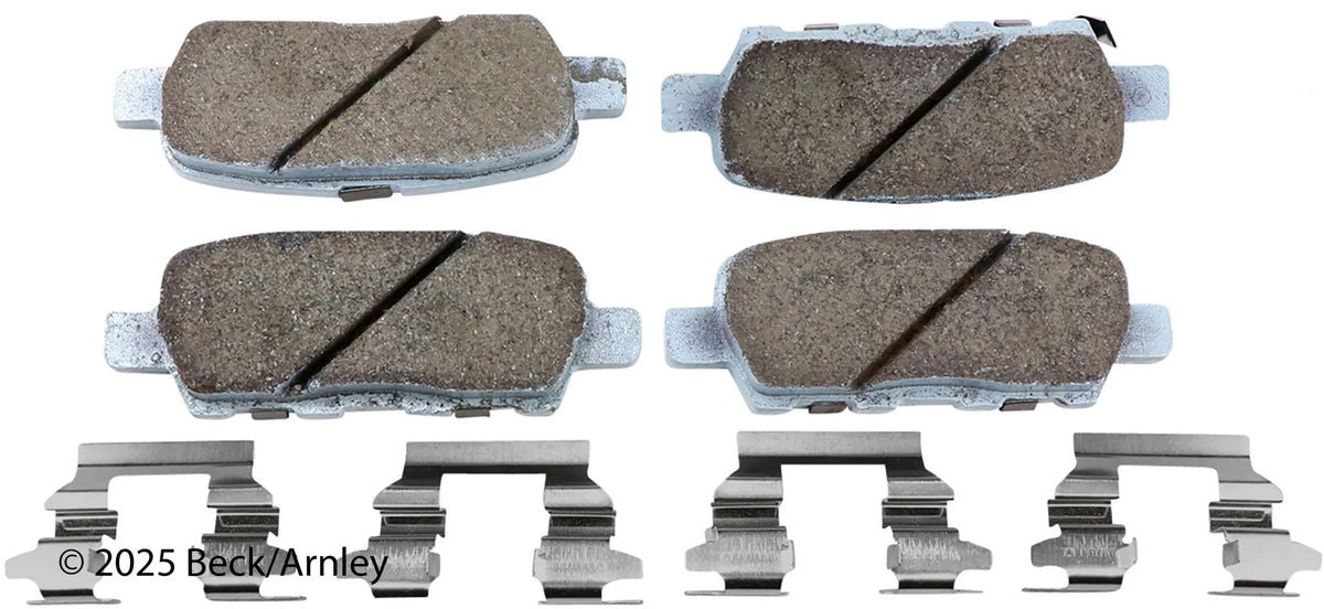 Beck/Arnley 085-6832 2014-2015 INFINITI Q60 Disc Brake Pad Set