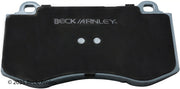 Beck/Arnley 085-6856 2007-2014 Mercedes-Benz CL550 Disc Brake Pad Set