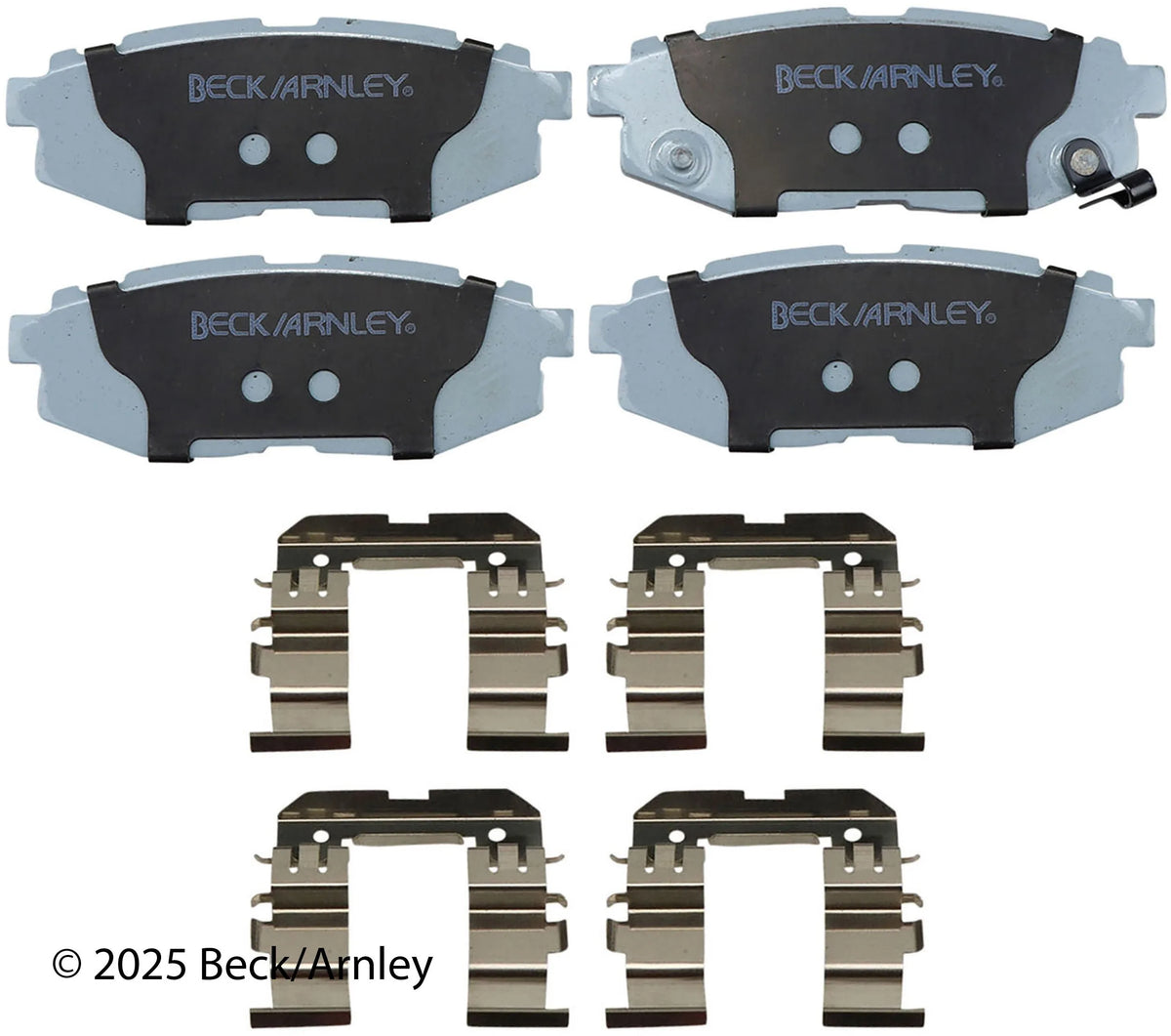 Beck/Arnley 085-6870 2022-2026 Toyota GR86 Disc Brake Pad Set