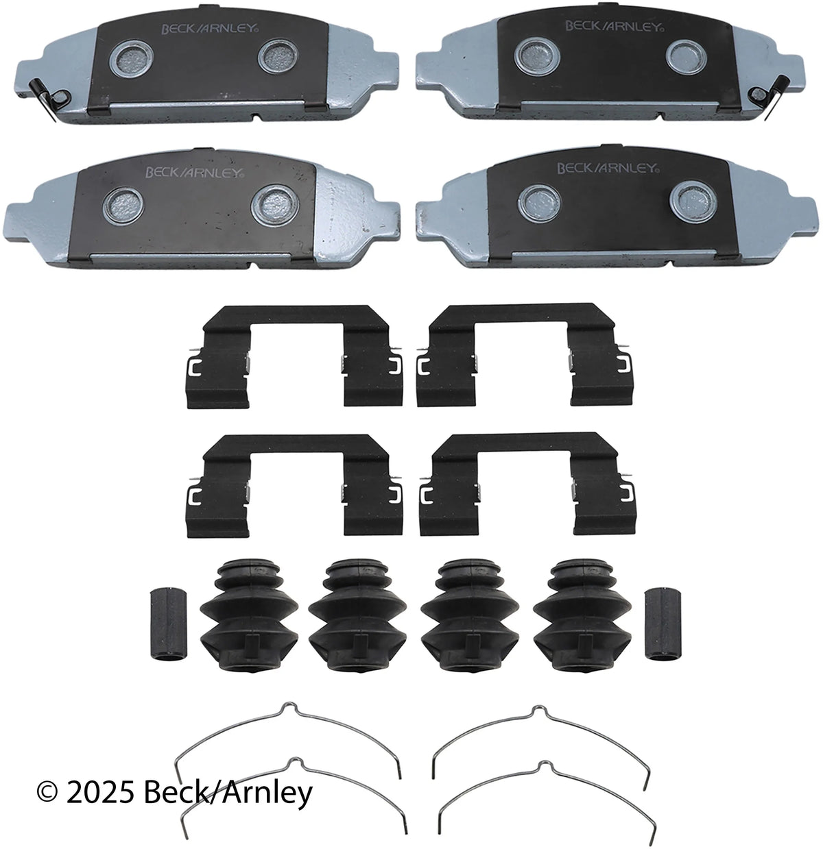 Beck/Arnley 085-6888 2009-2016 Toyota Venza Disc Brake Pad Set