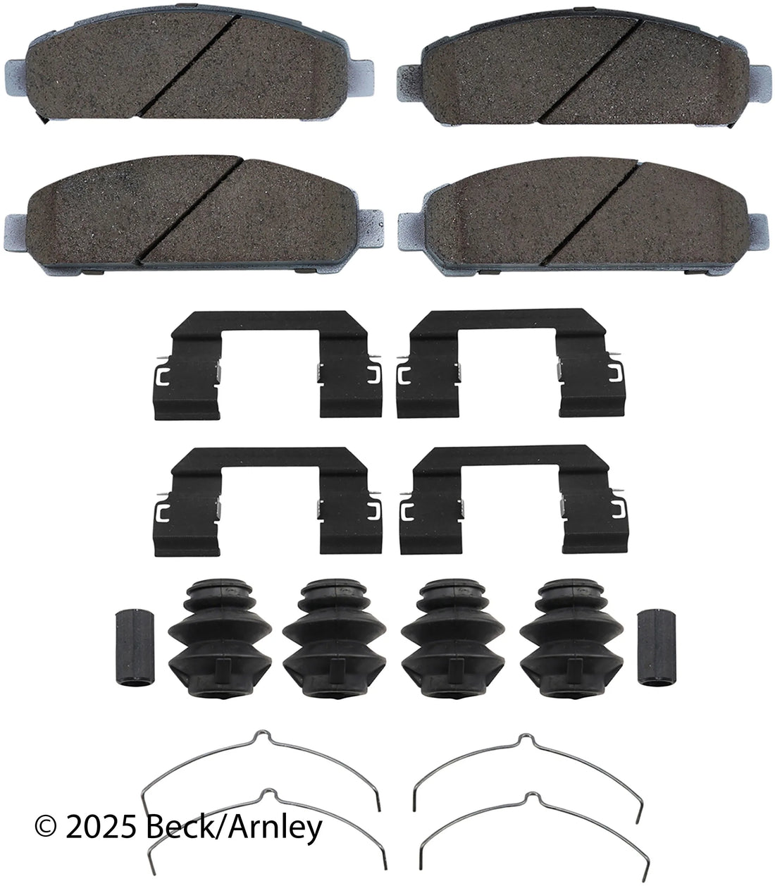 Beck/Arnley 085-6888 2009-2016 Toyota Venza Disc Brake Pad Set