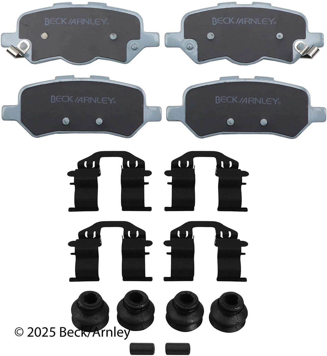 Beck/Arnley 085-6894 2009-2016 Toyota Venza Disc Brake Pad Set