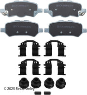 Beck/Arnley 085-6894 2009-2016 Toyota Venza Disc Brake Pad Set