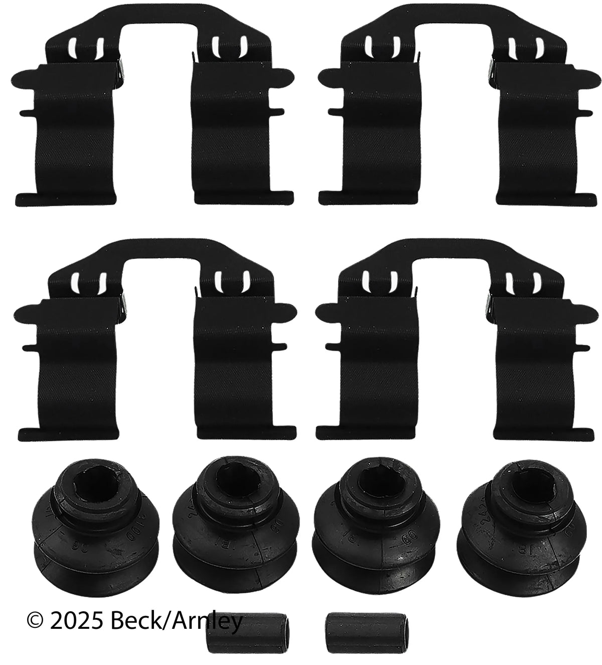Beck/Arnley 085-6894 2009-2016 Toyota Venza Disc Brake Pad Set