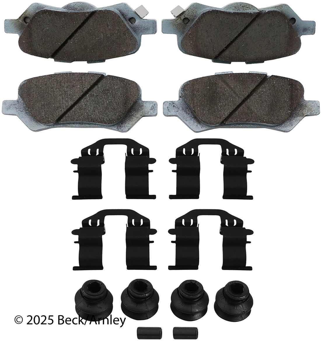 Beck/Arnley 085-6894 2009-2016 Toyota Venza Disc Brake Pad Set