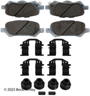 Beck/Arnley 085-6894 2009-2016 Toyota Venza Disc Brake Pad Set