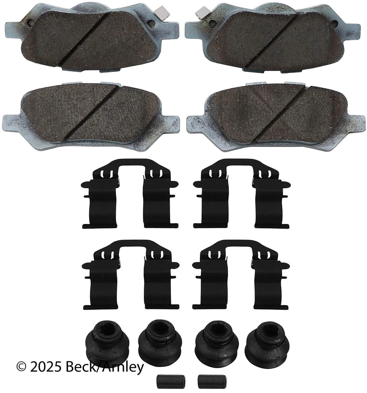 Beck/Arnley 085-6894 2009-2016 Toyota Venza Disc Brake Pad Set