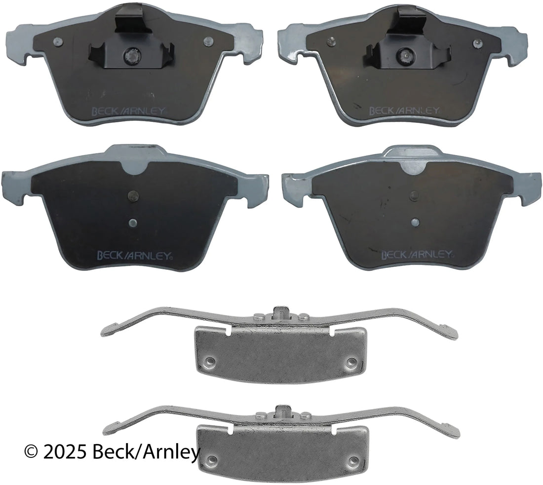 Beck/Arnley 085-6898 2015-2018 Volvo V60 Disc Brake Pad Set