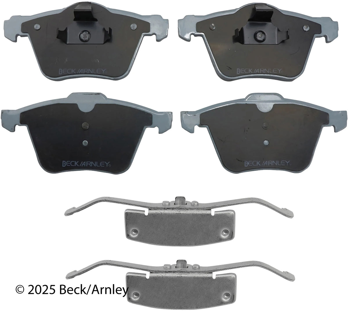 Beck/Arnley 085-6898 2015-2018 Volvo V60 Disc Brake Pad Set