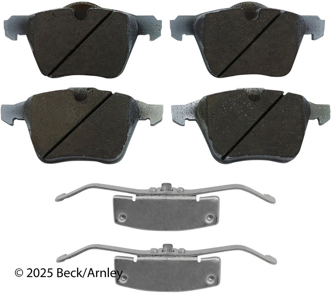 Beck/Arnley 085-6898 2015-2018 Volvo V60 Disc Brake Pad Set