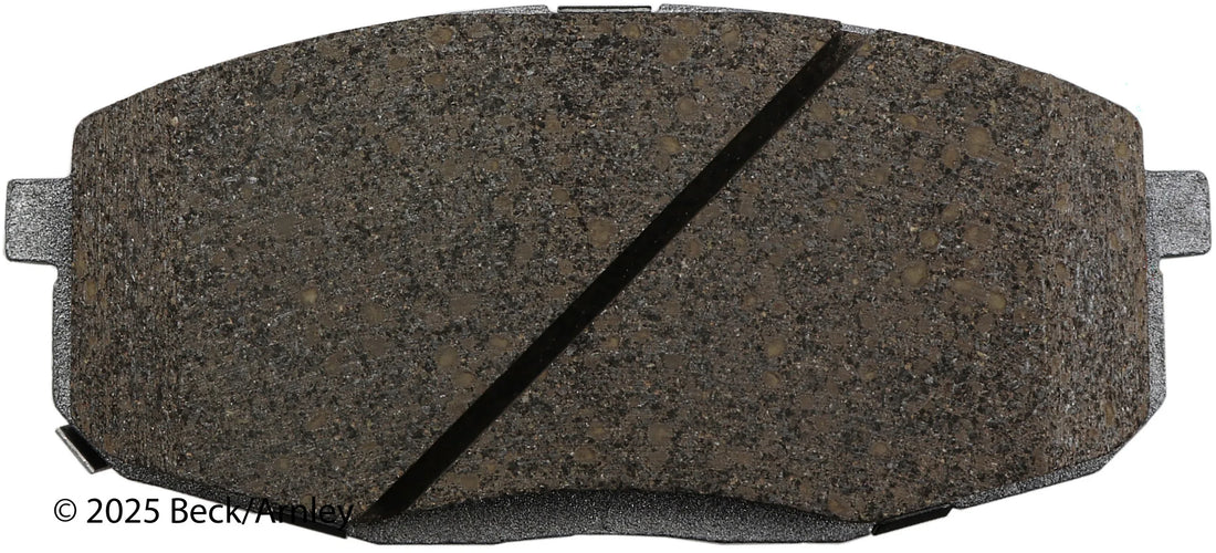 Beck/Arnley 085-6900 2010-2013 Kia Forte Disc Brake Pad Set