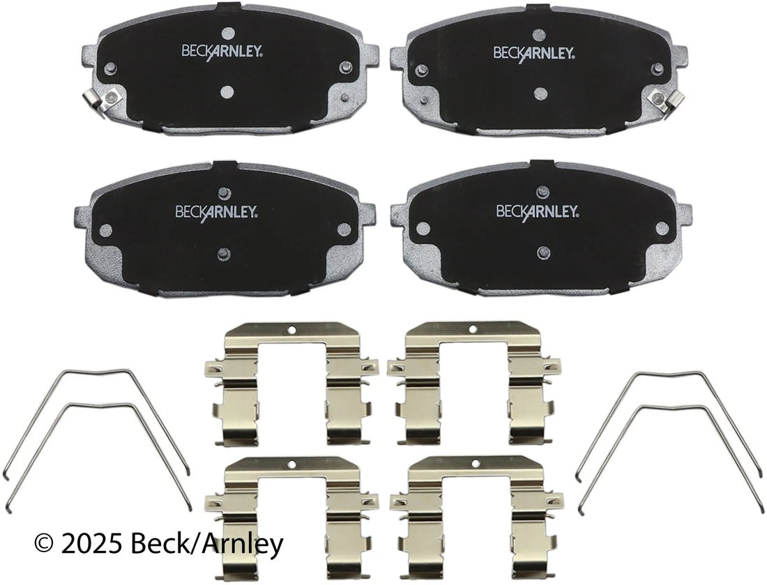 Beck/Arnley 085-6900 2010-2013 Kia Forte Disc Brake Pad Set